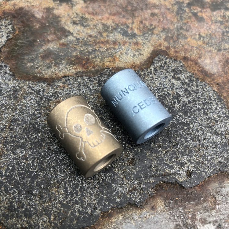 Jolly Roger Titanium Bead