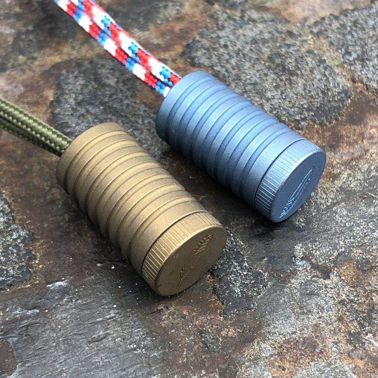 Grooved Knotless Titanium Bead