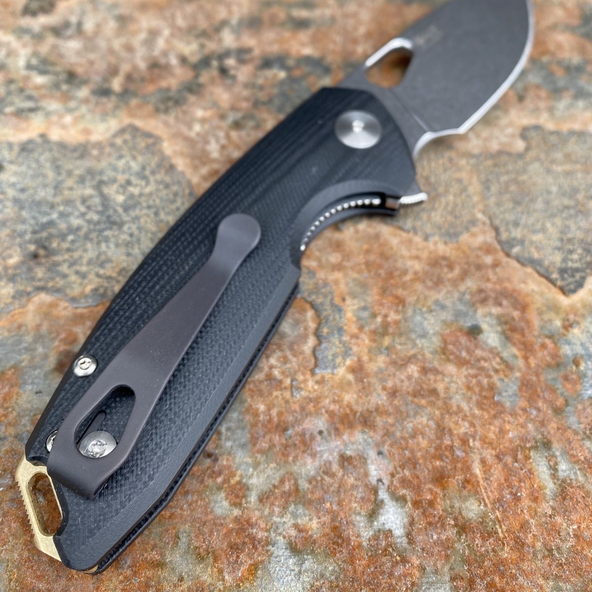 GiantMouse ACE Tribeca Black G10 Stonewashed MagnaCut (TRIBECA-BLK