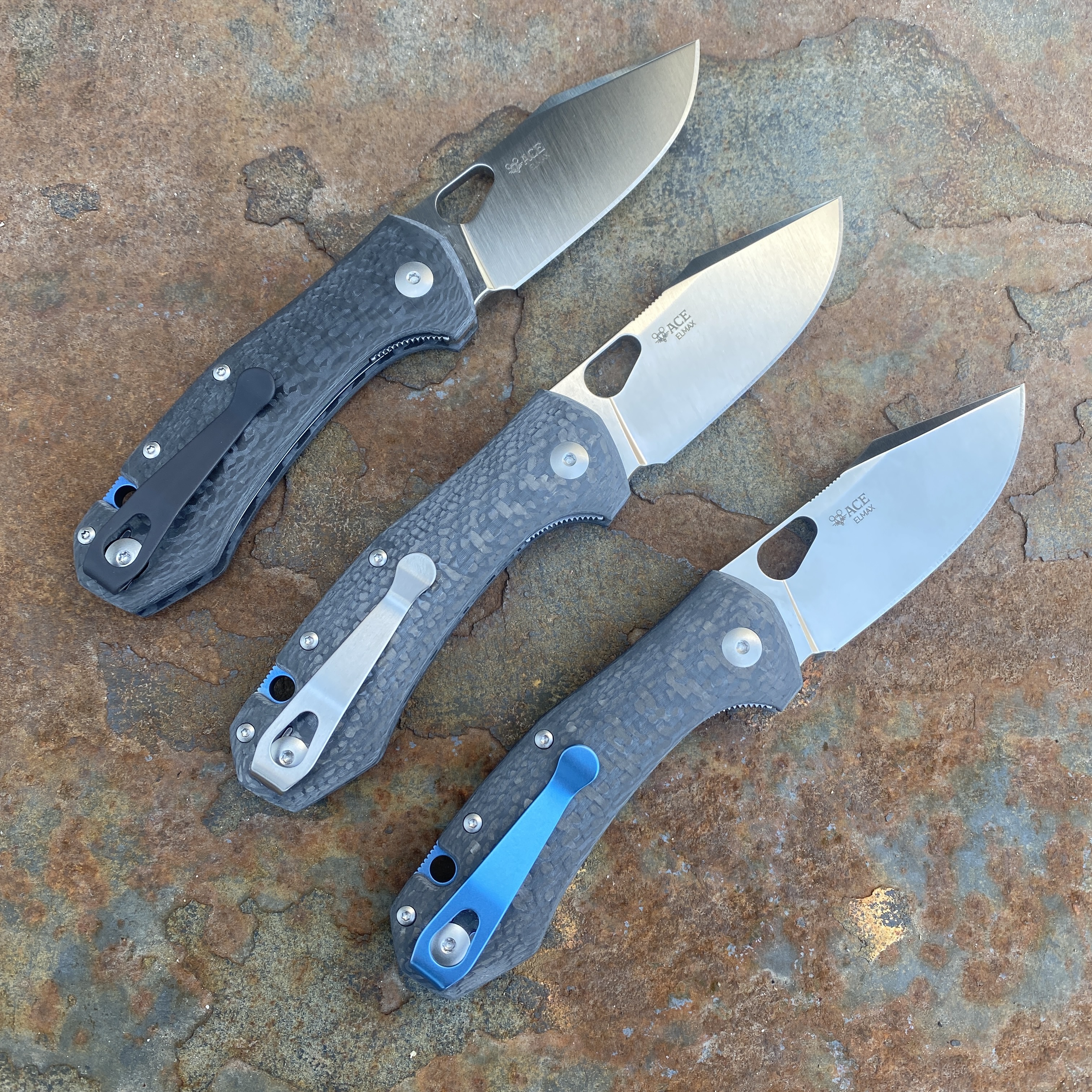 GiantMouse ACE Atelier Carbon Fiber Satin Elmax (ATELIER-CARBON