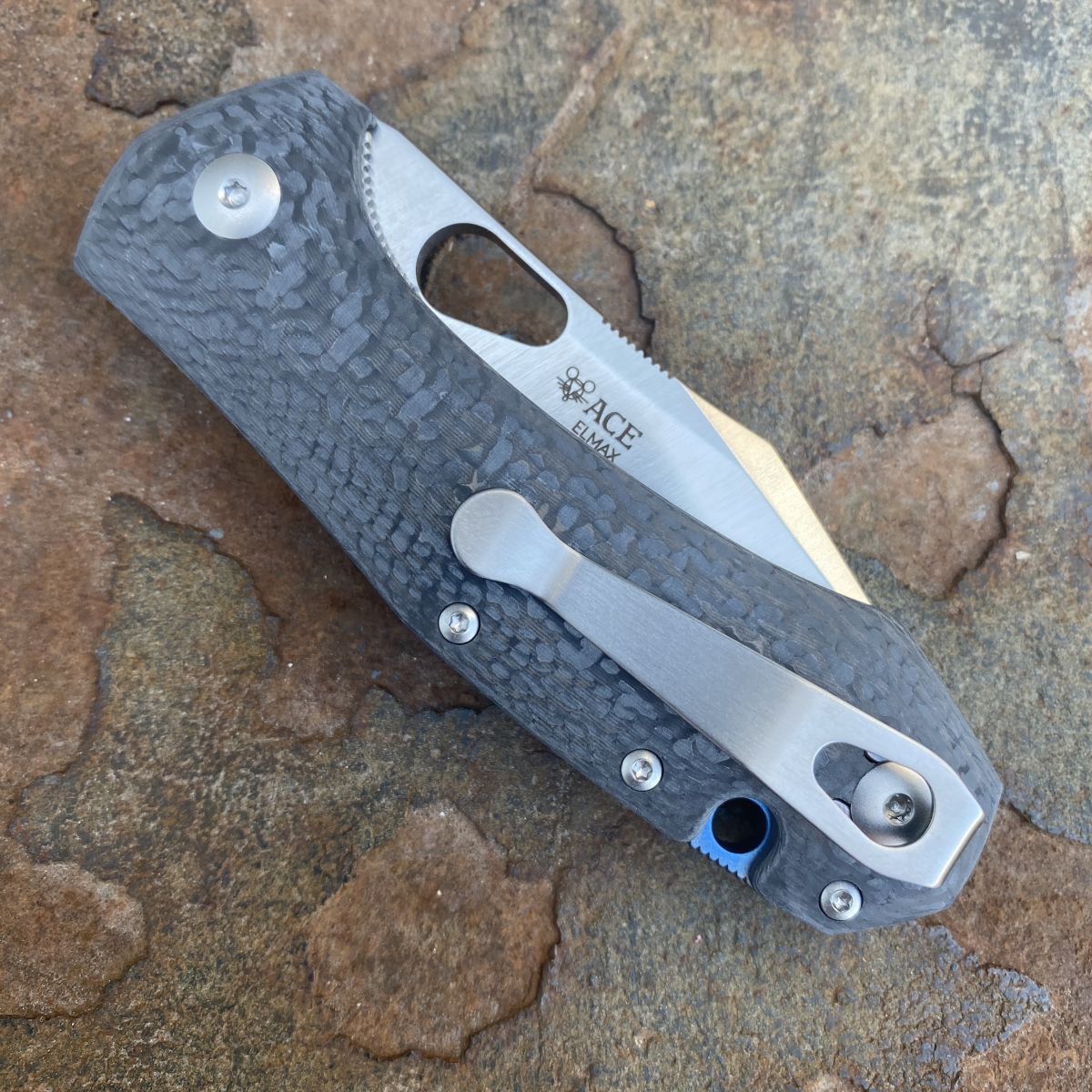 GiantMouse ACE Atelier Carbon Fiber Satin Elmax (ATELIER-CARBON