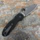 Spyderco Para 3 Black G10 Scales Black S45V Blade Folding Knife
