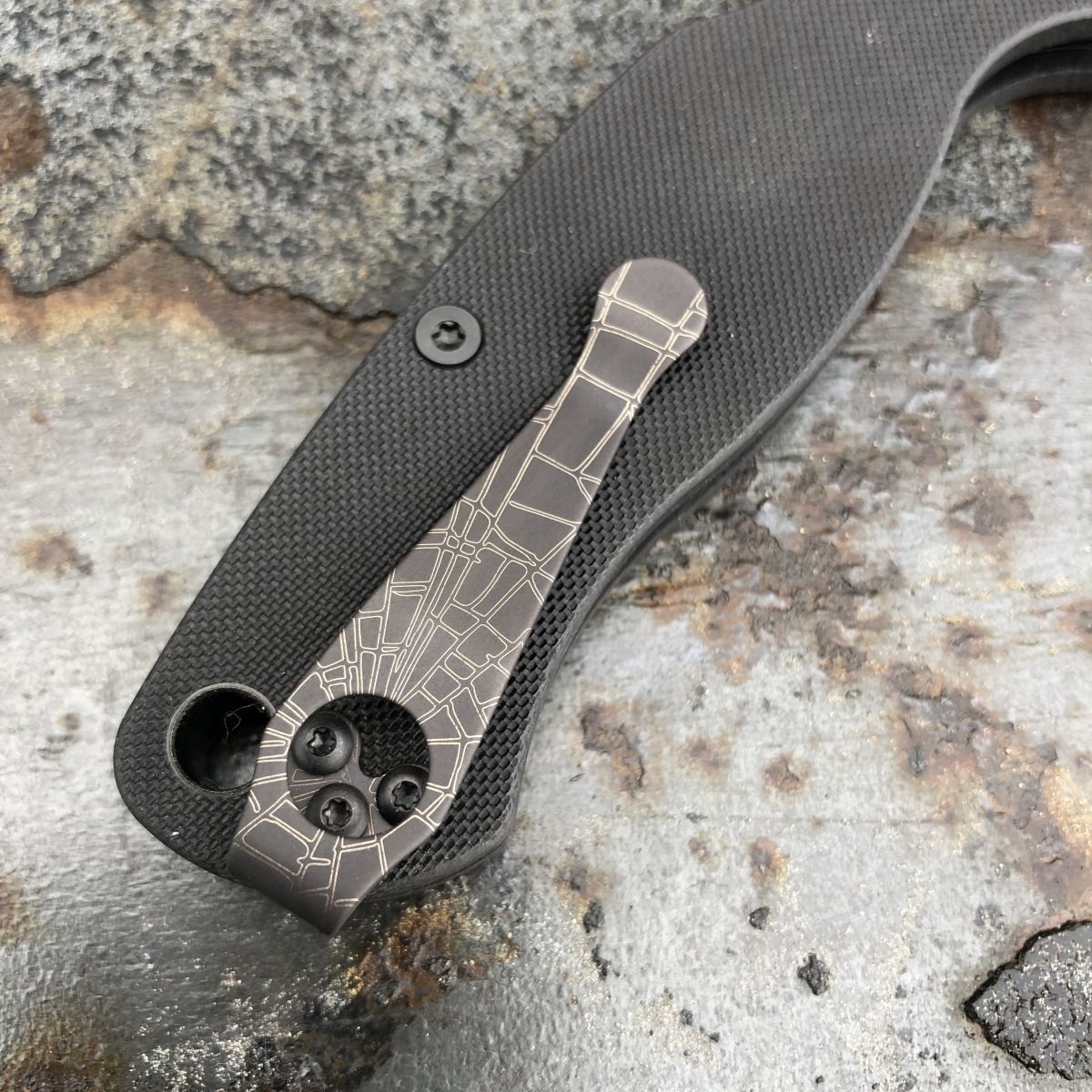 Spyderco Para 2 Black G10 Scales Black S45V Blade (C81GPBK2) Deep