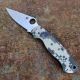 Spyderco Paramilitary 2(PM2) Camo G10 Scales Satin S45V Blade Folding Knife