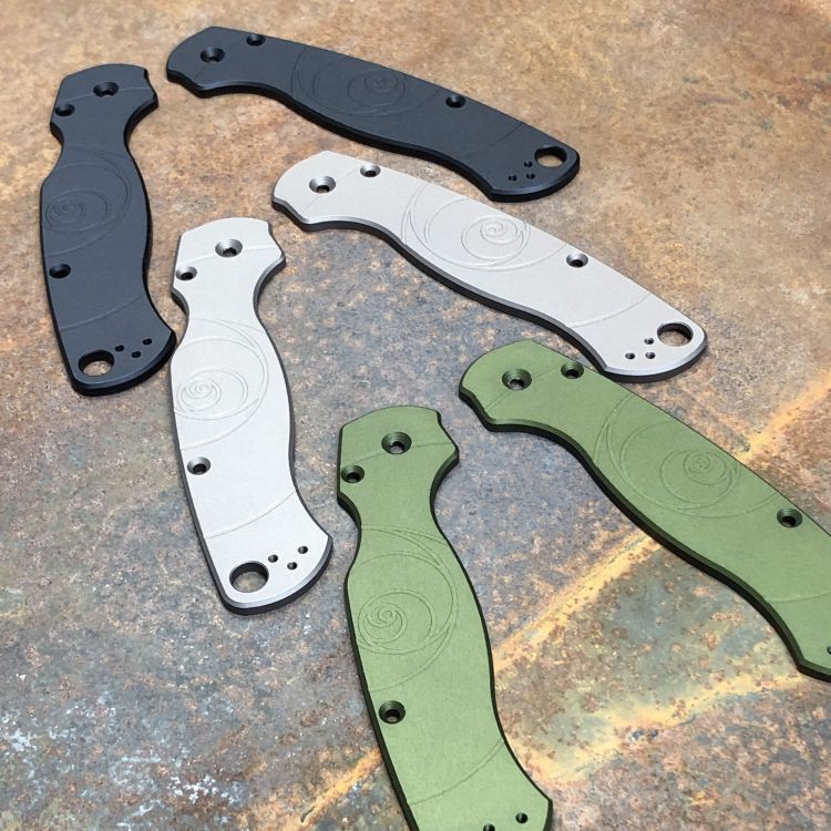 Spyderco Para 2 LynchNW Aluminum Anodized Scales