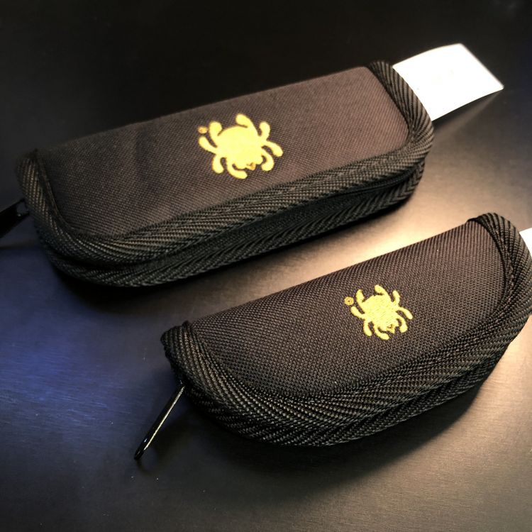 Spyderco Black Nylon Zippered Pouch