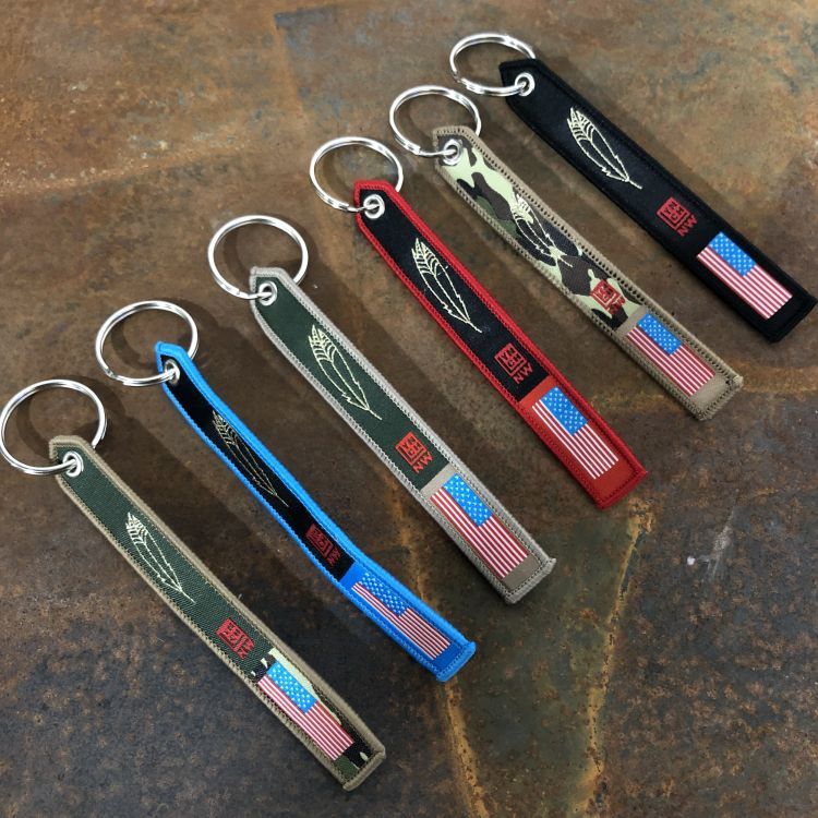 LynchNW Flight Tag Lanyard Keyrings
