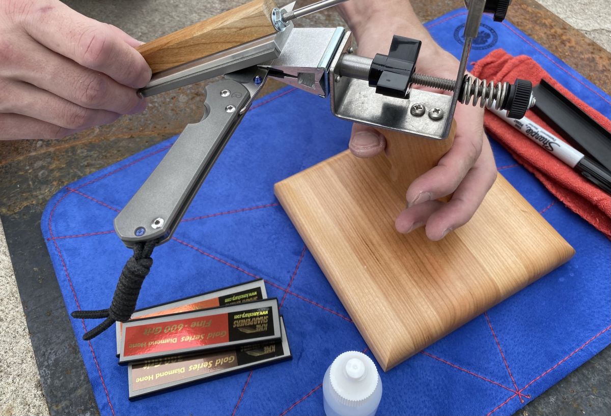 KME Sharpeners Knife Sharpening System Kit