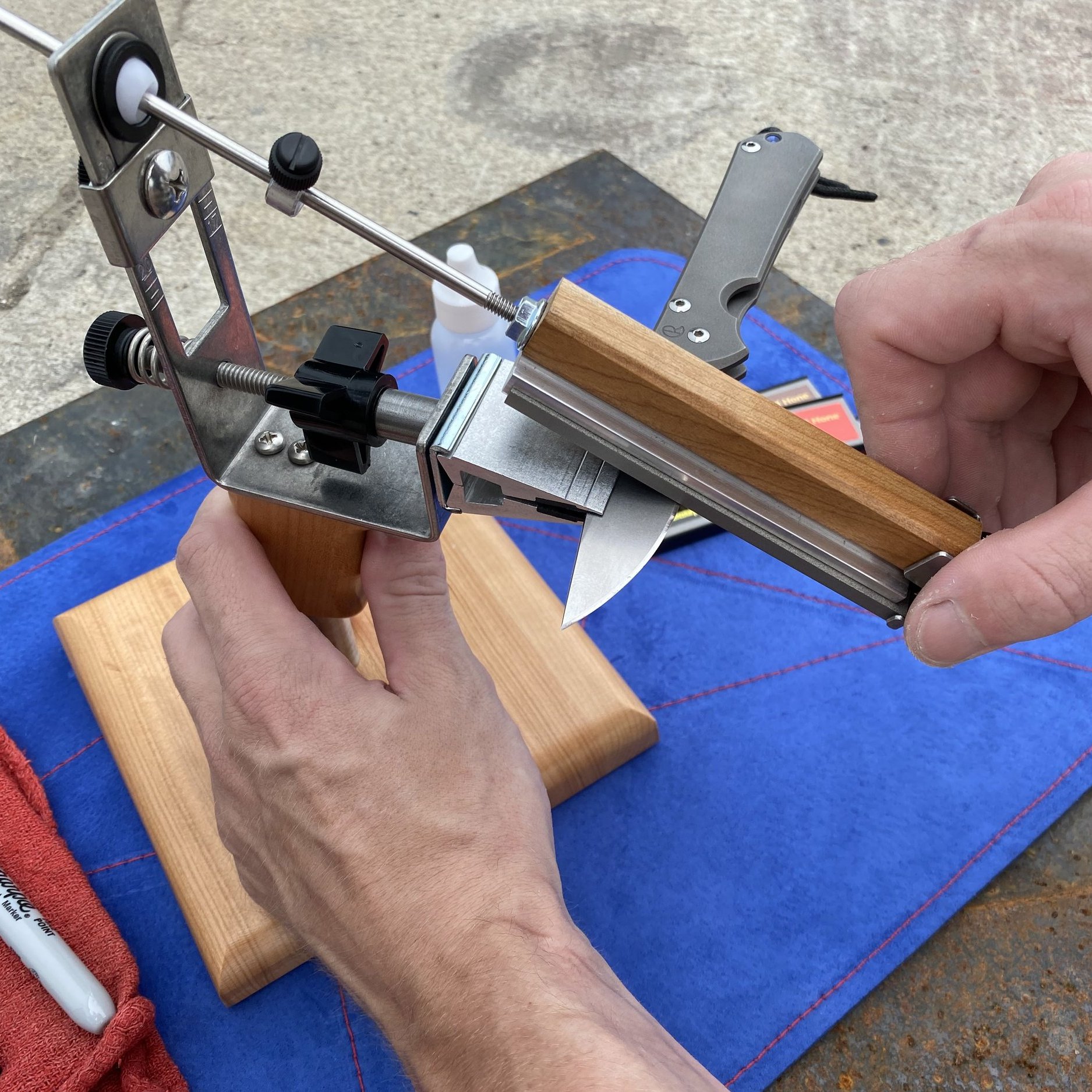 Wholesale knife sharpening jig to Keep Your Knives Always Sharp 