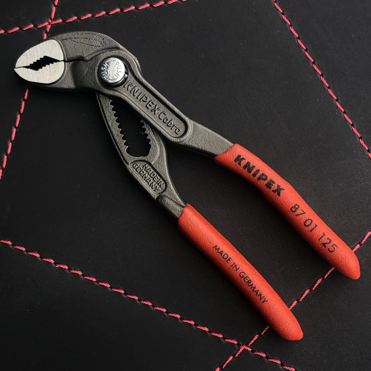 Knipex 87-01-125 5 Cobra Pliers - Plastic Grip