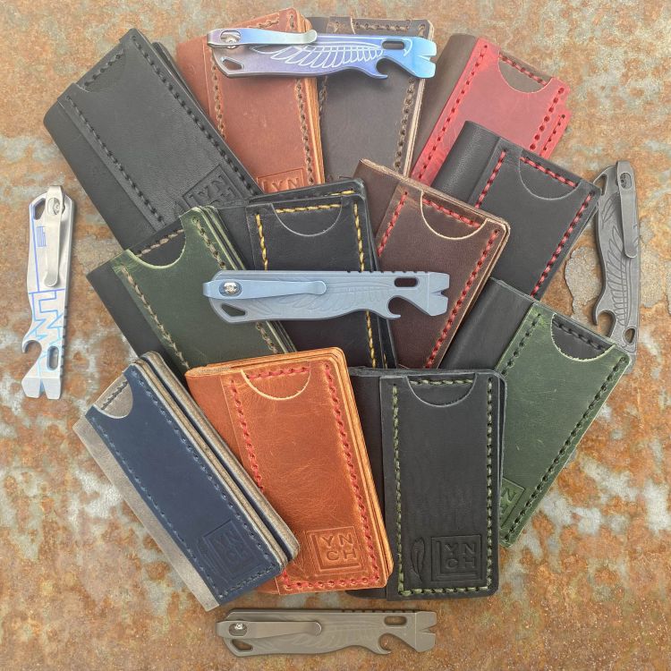 Redeemed Creations v1 Leather Prybar Wallet