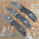 Spyderco Manix 2 LW Black FRCP Scales Black CTS-BD1 Blade Folding Knife