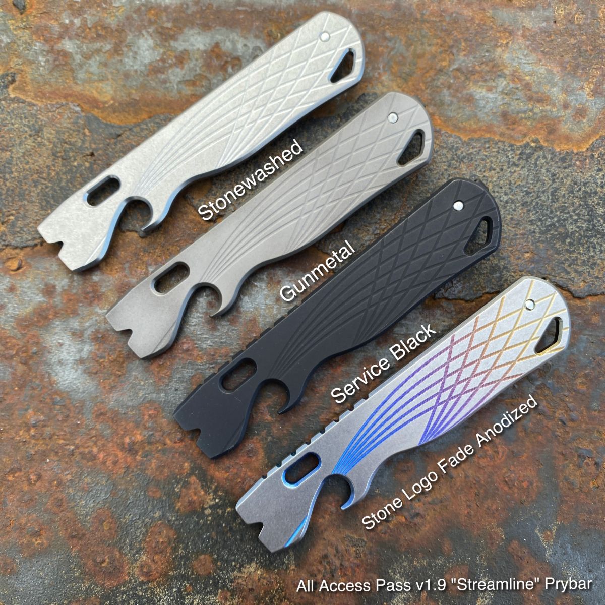 All Access Pass v1.9 Prybar Pocket Tool | Streamline Design