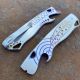 All Access Pass v2.6x Feather "Raindrop" Limited Run Prybar - Stone Logo Fade Anodized