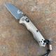 Benchmade Full Immunity Crater FDE Scales 2.5" CPM-M4 Black Blade Folding Knife