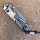 Benchmade Full Immunity Crater FDE Scales 2.5" CPM-M4 Black Blade Folding Knife
