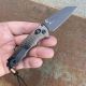 Benchmade Full Immunity Crater FDE Scales 2.5" CPM-M4 Black Blade Folding Knife
