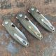 GiantMouse ACE Jagt Green Canvas Micarta Magnacut Satin Blade Folding Knife