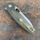 GiantMouse ACE Jagt Green Canvas Micarta Magnacut Satin Blade Folding Knife