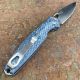 GiantMouse ACE Reo Denim Canvas Micarta Magnacut Satin Blade Folding Knife