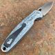 GiantMouse ACE Reo Denim Canvas Micarta Magnacut Satin Blade Folding Knife