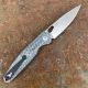 GiantMouse ACE Reo Denim Canvas Micarta Magnacut Satin Blade Folding Knife