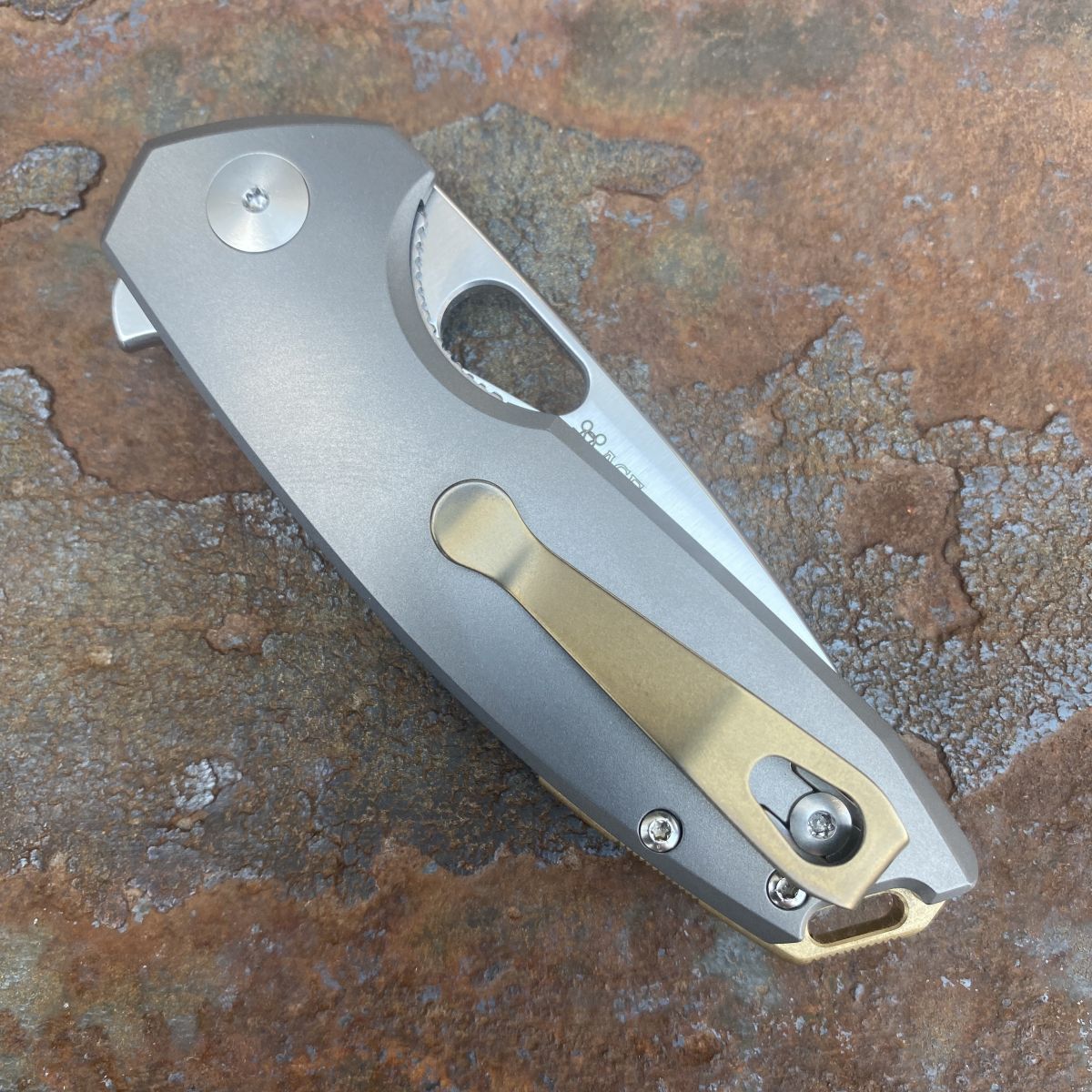 GiantMouse ACE Tribeca Titanium Brass Backspacer Satin MagnaCut