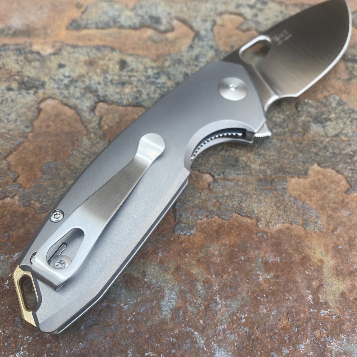GiantMouse ACE Tribeca Titanium Brass Backspacer Satin