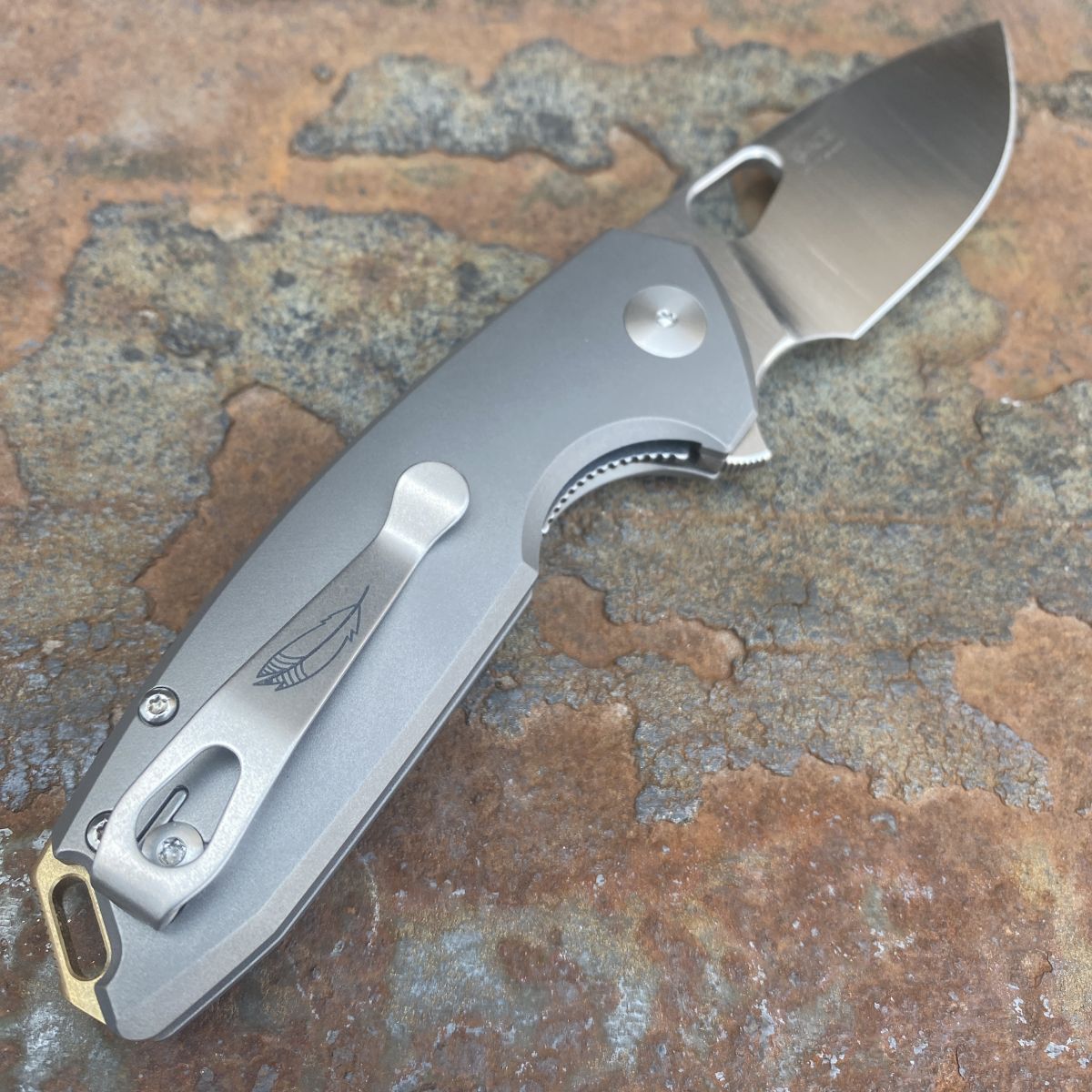 GiantMouse ACE Tribeca Titanium Brass Backspacer Satin MagnaCut