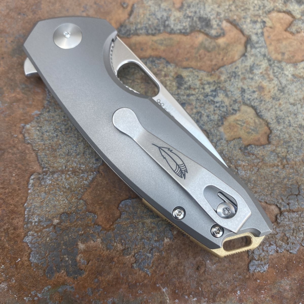 GiantMouse ACE Tribeca Titanium Brass Backspacer Satin MagnaCut
