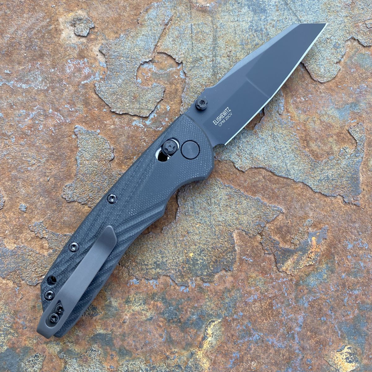 Hogue Deka Black G10 Black Wharncliffe 20CV Blade (24266) Deep 