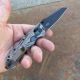 Hogue Deka FDE G-Mascus Black Wharncliffe 20CV Blade Folding Knife