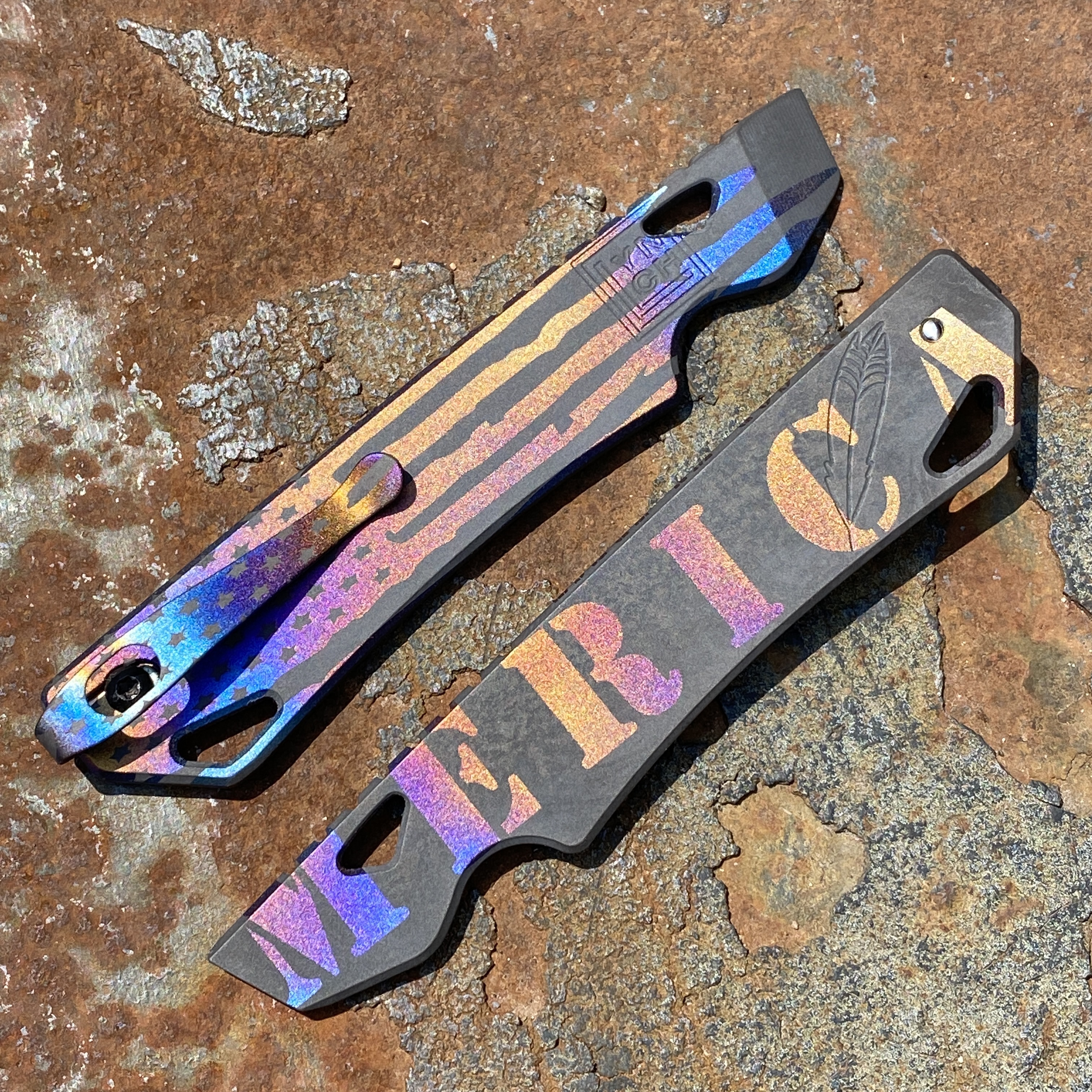 Open Door Policy v1.2 Titanium Prybar 'MERICA Limited Run Edition