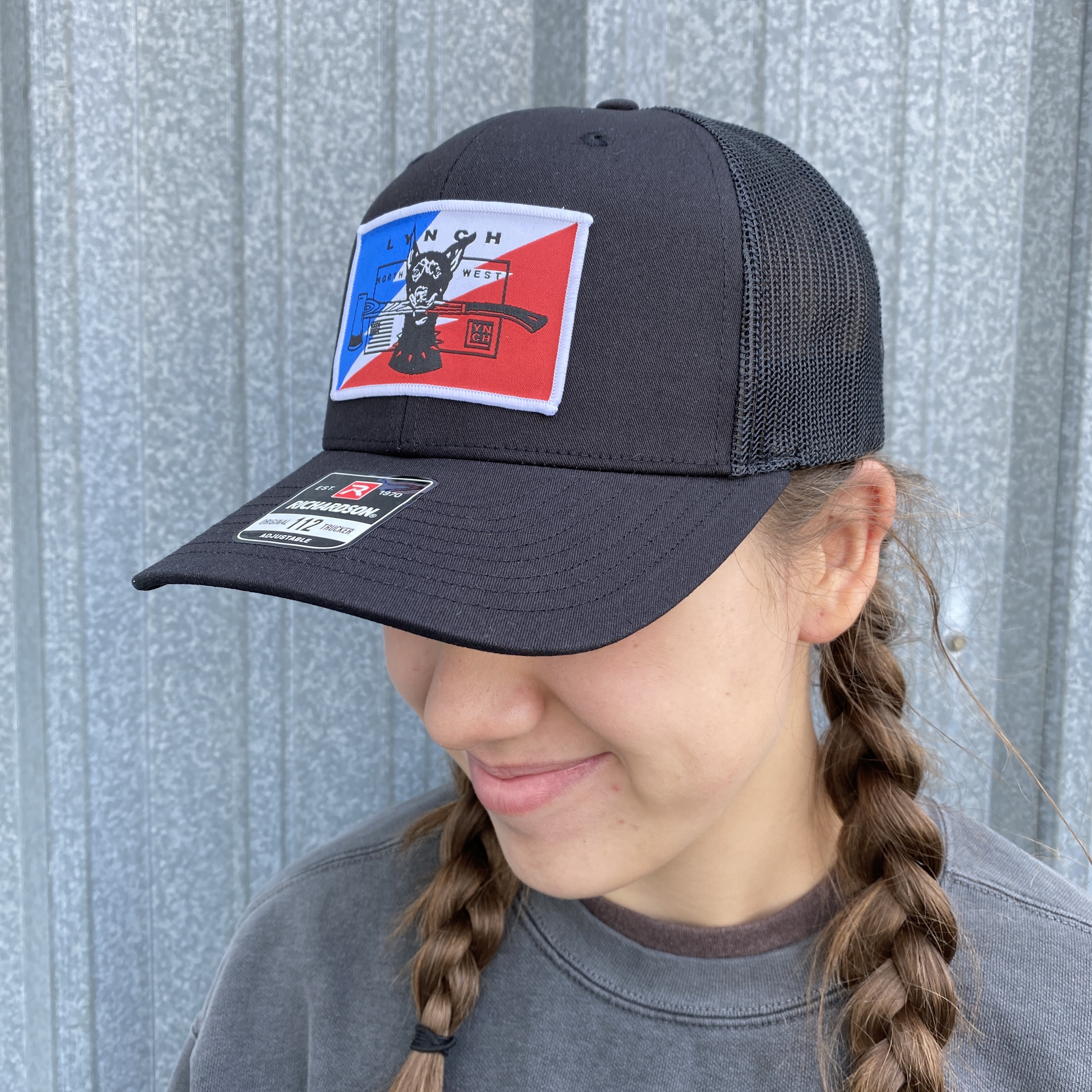 RichardsonHeatherBlackSnapback