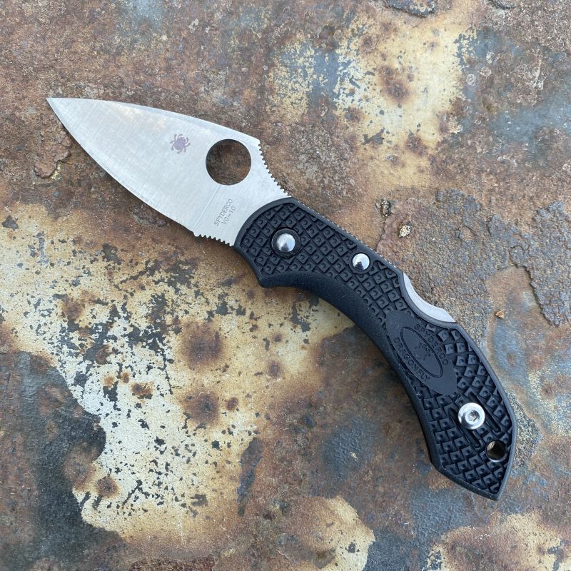 Spyderco Dragonfly 2 Black FRN VG-10 Folding Knife