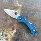 Spyderco Dragonfly 2 Blue FRN K390 Folding Knife