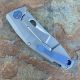 Spyderco Drunken Titanium/Carbon Fiber Framelock S90V Machined Folding Knife