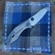 Spyderco Drunken Titanium/Carbon Fiber Framelock S90V Machined Folding Knife