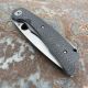 Spyderco Subvert Sprint Run Carbon Fiber Scales Satin 20CV Blade Folding Knife