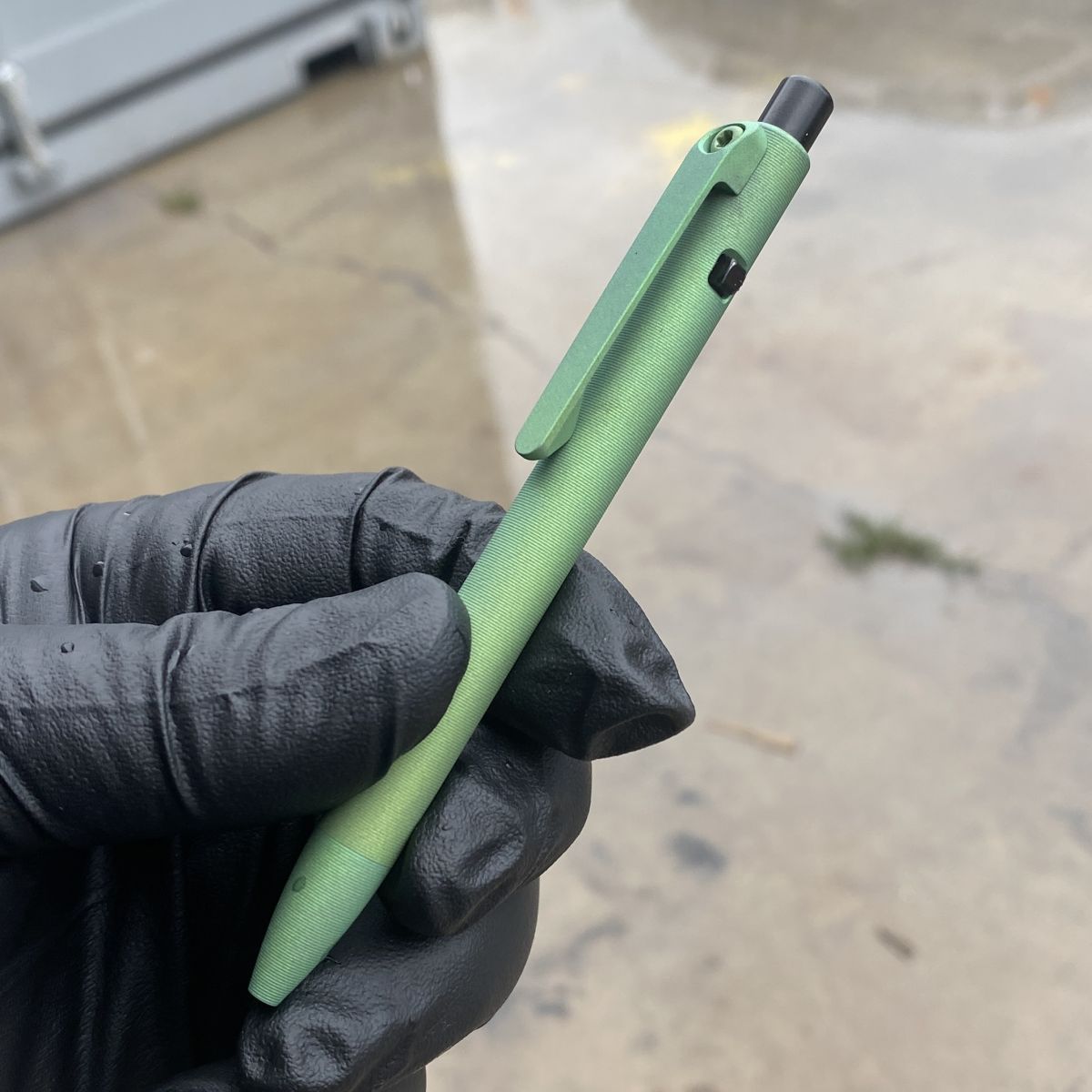 Tactile Turn Titanium Slim Side Click Pen - Cerakote Black and