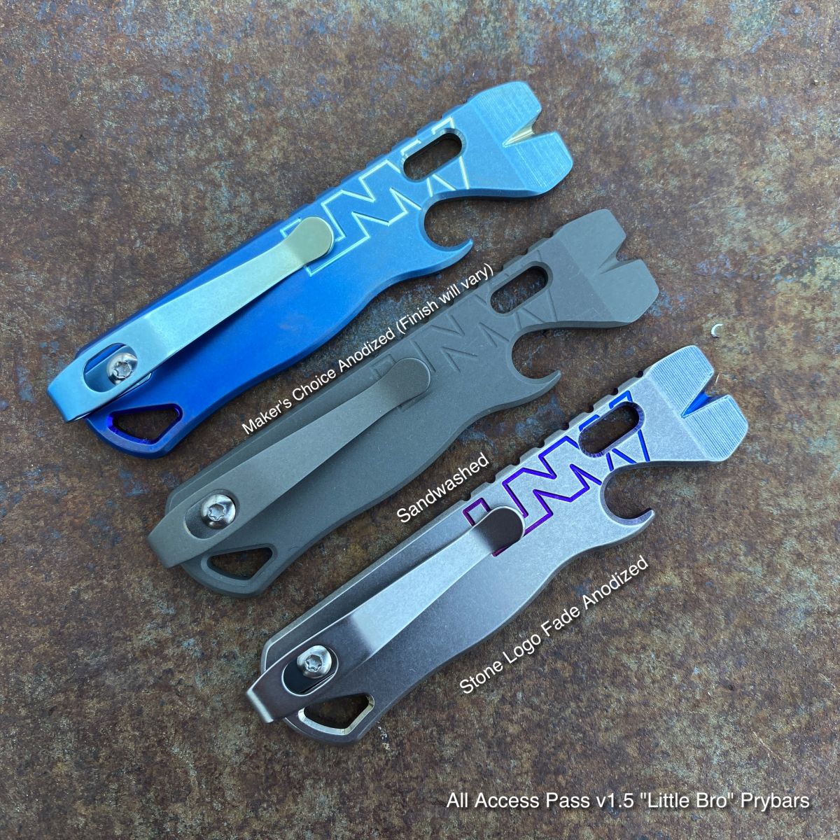 All Access Pass v1.5 Prybar Pocket Tool | Little Bro Design
