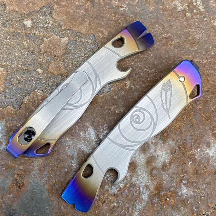 All Access Pass v2a Prybar "Ti Fighter" BladeShow 2024 Edition