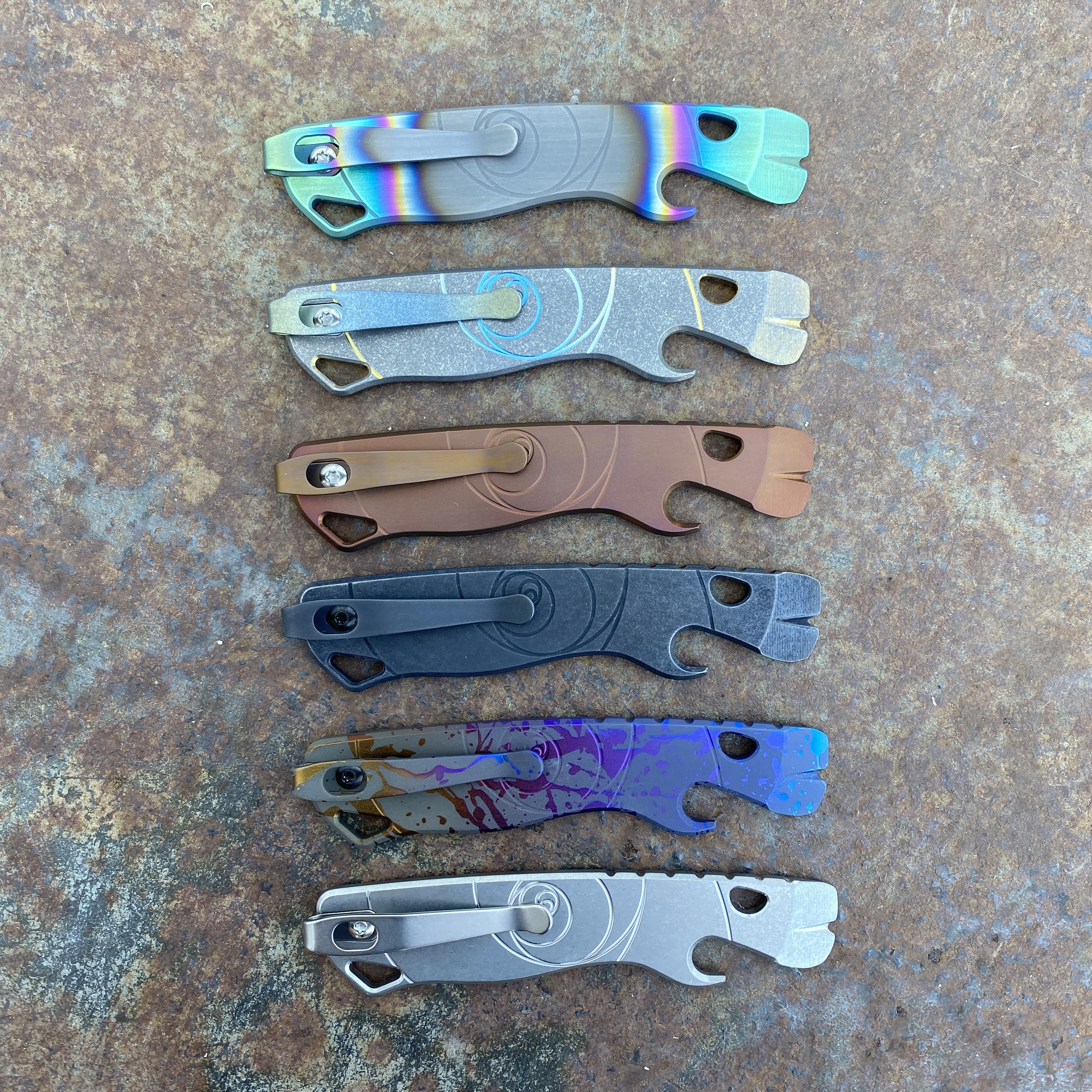 アイボウwinnerセット All Access Pass v2ax Fibonacci Design Milled Prybar EDC Tool