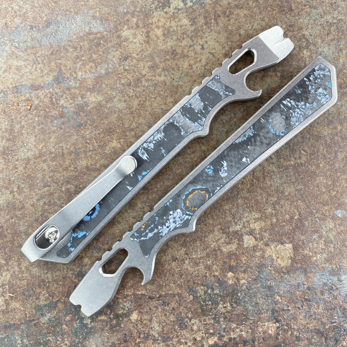 Carbon Fiber Inlay All Access Pass v4.i Prybar Pocket Tool