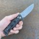 Benchmade Mini AUTO Adamas AXIS Black Carbon Fiber Scales MagnaCut Blade Folding Knife