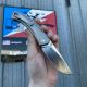GiantMouse ACE Iona V2 Titanium S90V Satin Blade Folding Knife