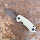 GiantMouse ACE RIV Jade G10 Magnacut PVD Blade Folding Knife