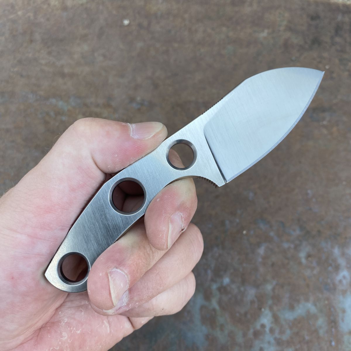 GiantMouse GMF1-FS Satin Bohler M390 Fixed Blade (GMF1-F-SATIN) GiantMouse GMF1-FS Satin Bohler M390 Fixed Blade (GMF1-F-SATIN)
