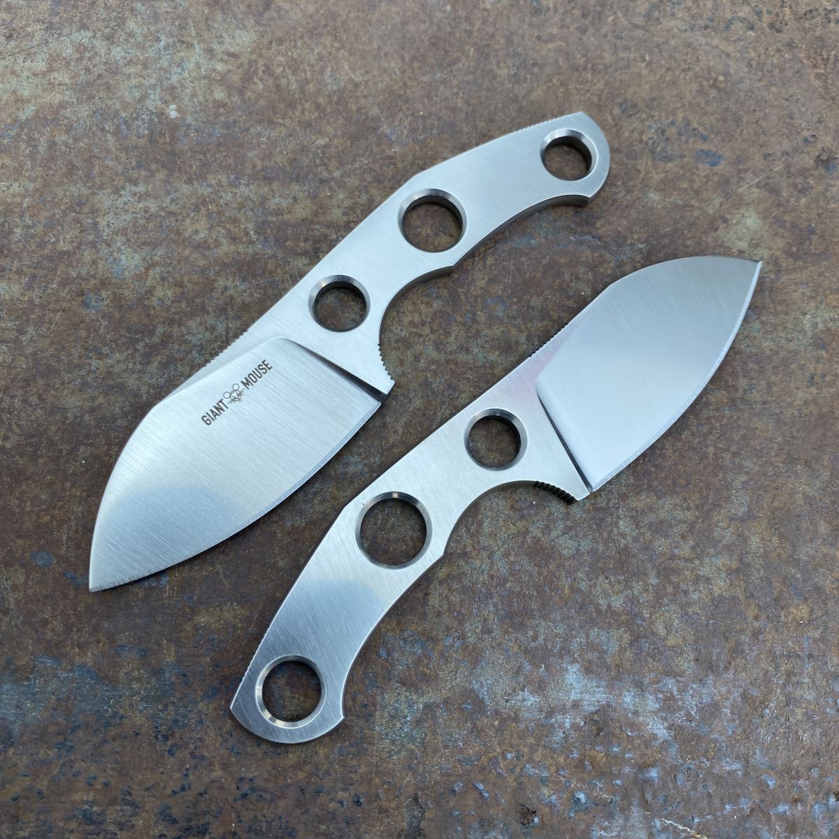 GiantMouse GMF1-FS Satin Bohler M390 Fixed Blade (GMF1-F-SATIN) GiantMouse GMF1-FS Satin Bohler M390 Fixed Blade (GMF1-F-SATIN)