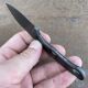 GiantMouse GMF1-P Dark Stonewashed PVD Bohler N690 Fixed Blade